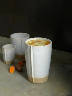 becher cappuccino, matcha latte