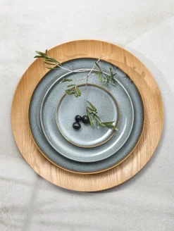 dessertteller, denim