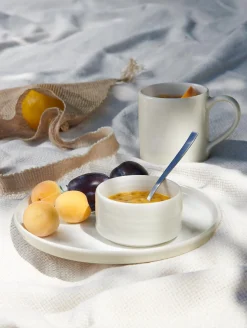 dessertteller, sparkling white