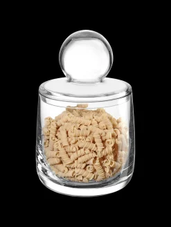 dose mit deckel, clear