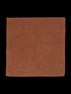 2er set baumwolltuch gestrickt, ginger