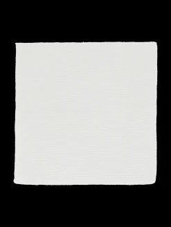 2er set baumwolltuch gestrickt, weiß