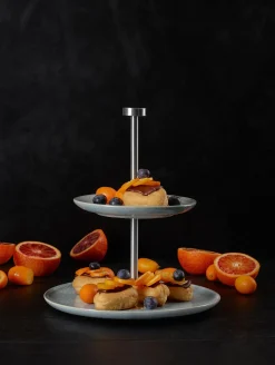 etagere, 2-stufig, denim