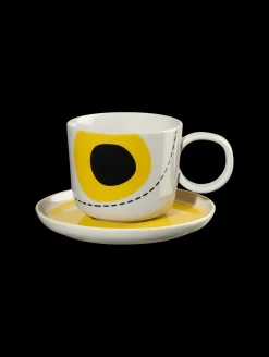 kaffeetasse mit unterteller, salto du soleil