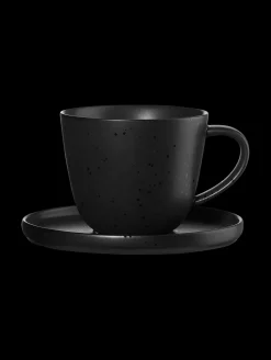 kaffeetasse mit unterteller, kuro