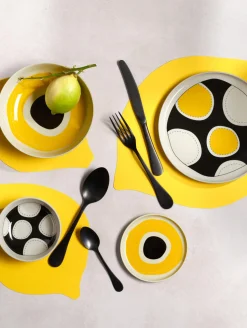 messer, schwarz matt