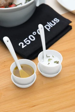 mini souffléform mit deckel, rund