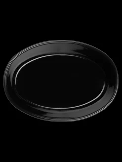 ofenform oval, black