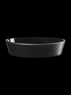ofenform oval, black
