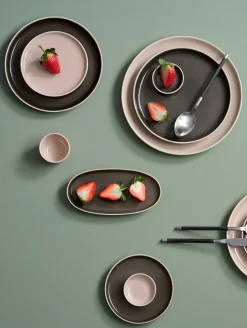 platte, oval, tarama