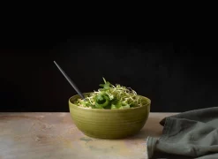 poké bowl, edamame