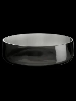 schale, grau