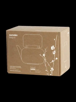 teekanne, inkl. edelstahlfilter