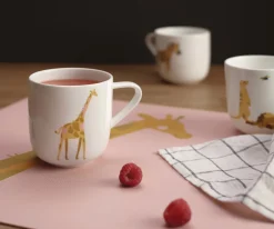 tischset, giraffe gisèle