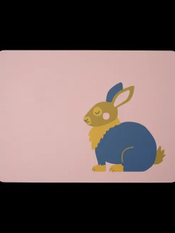 tischset, kaninchen karla