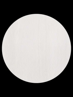 tischset rund, weiß