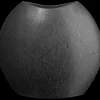 vase, black iron