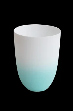 vase/windlicht, aqua